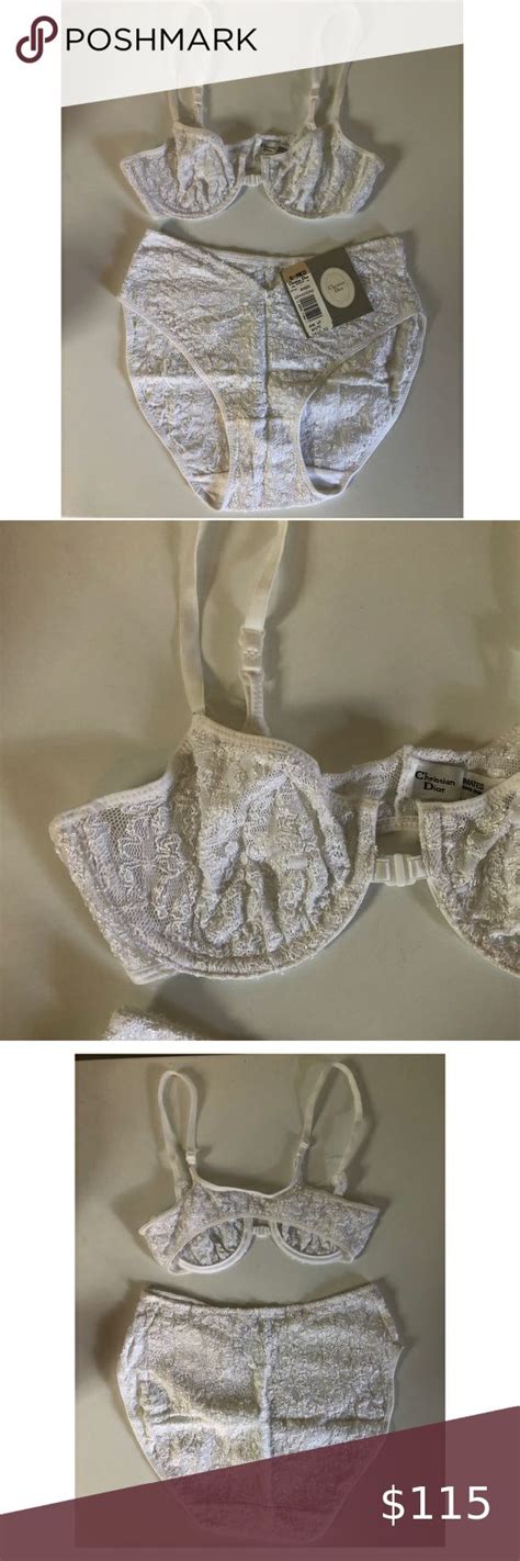 christian dior bra and underwear set|Dior chez moi women's.